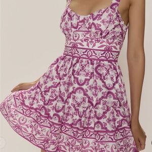 Francesca’s - Floral Pink Sundress